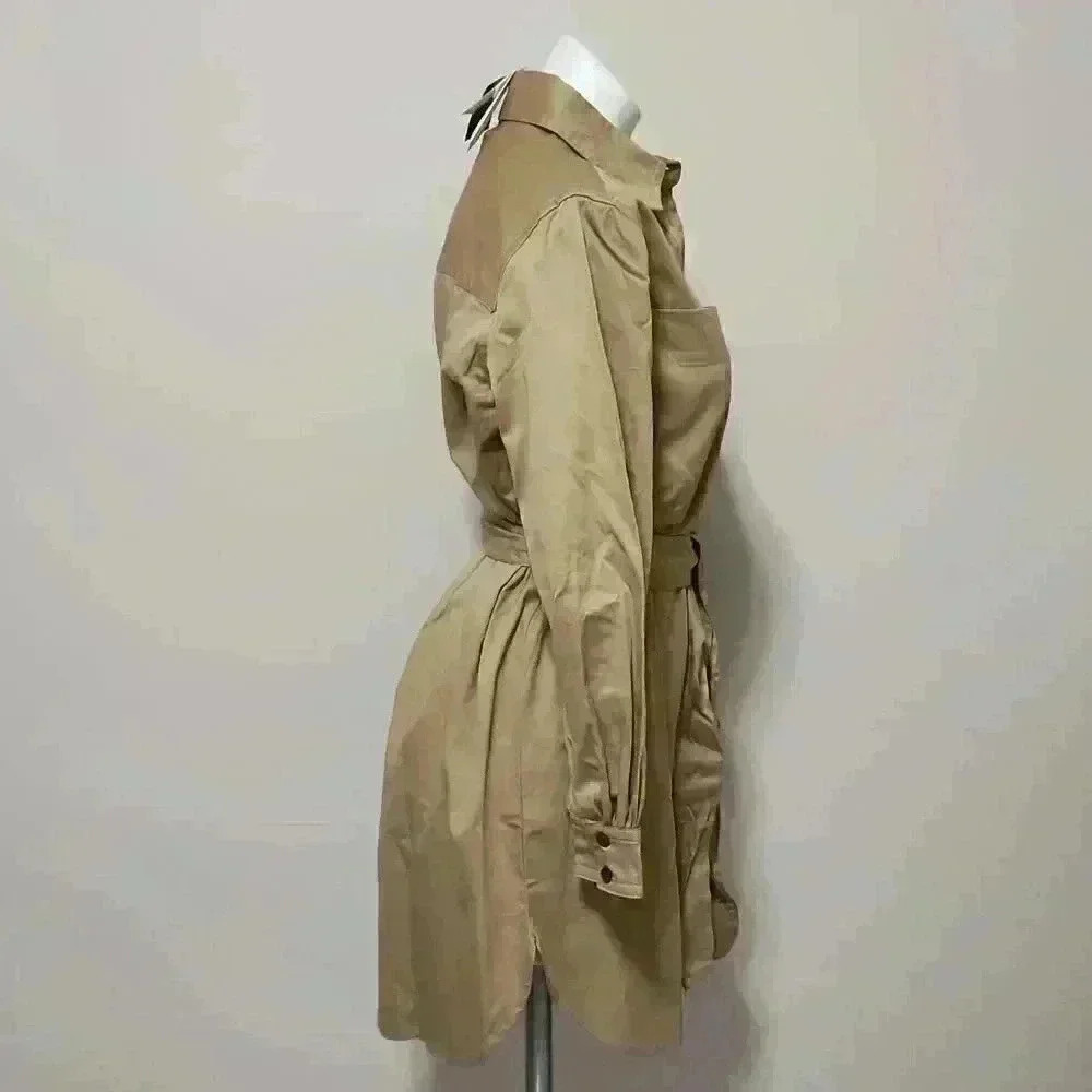 Banana Republic Twill Mini Shirtdress - Picture 6 of 8